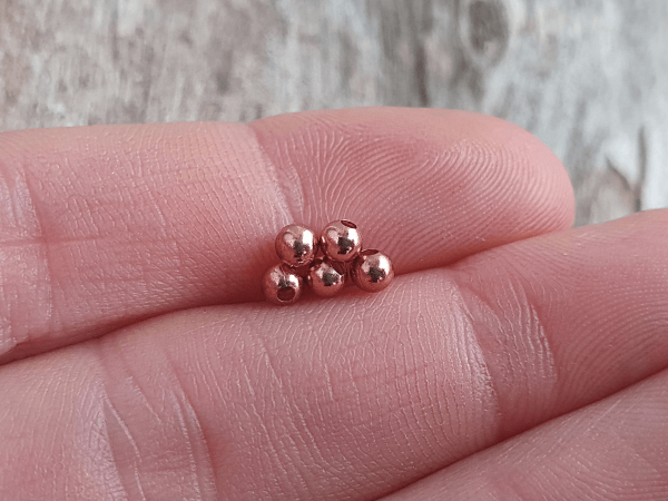 koralka_strieborna_3mm_pozlatena_ruzovym_zlatom
